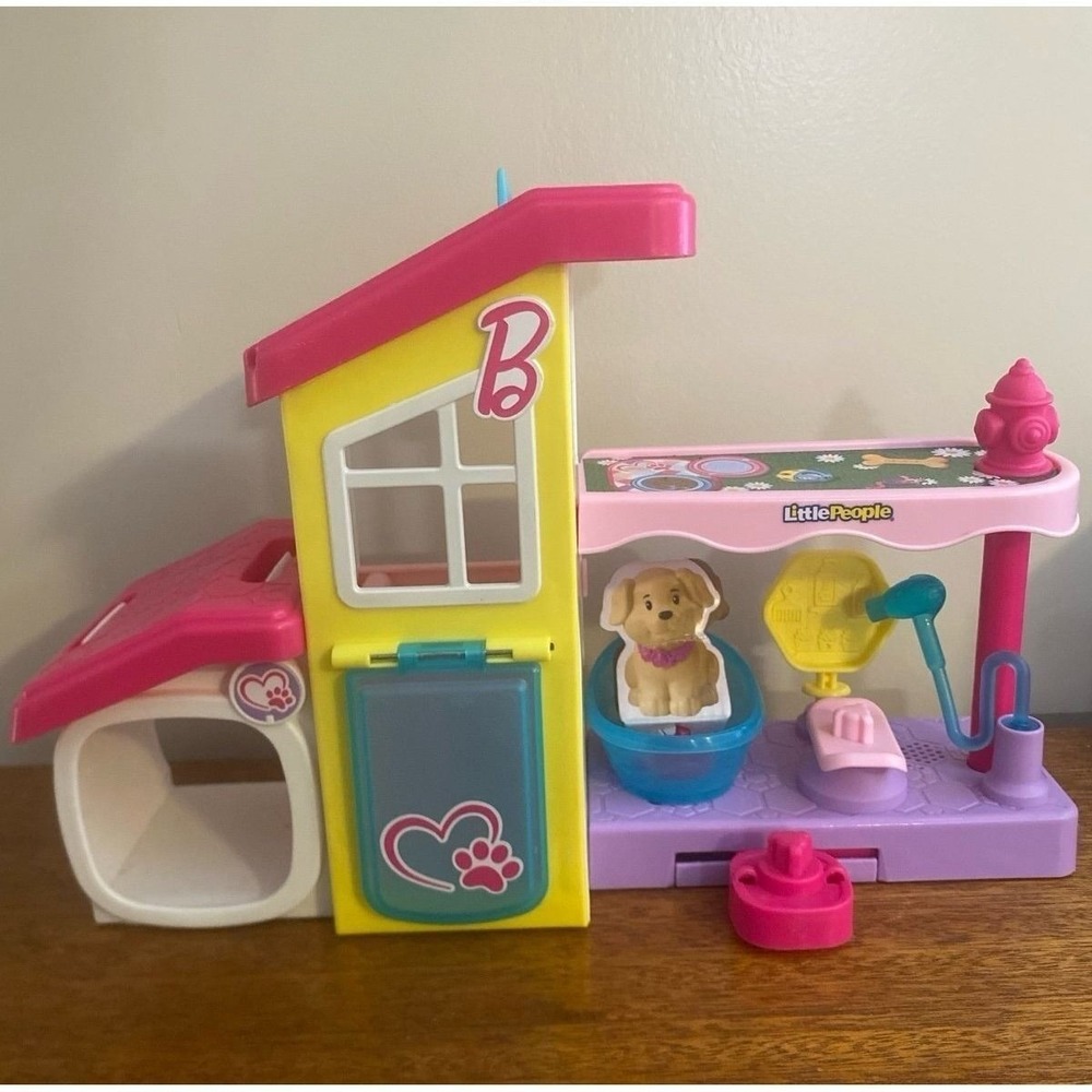 Fisher-Price Little People Barbie Play and Care Pet Spa Playset